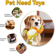 Stuffed Squeaky Dog Toys Plush Toys Assortment Value Bundle Puppy Pet Squeak Toy For Medium Large Dogs