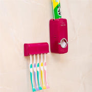 Automatic Toothpaste Squeeze Set Toothbrush Holder