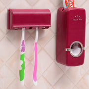 Automatic Toothpaste Squeeze Set Toothbrush Holder