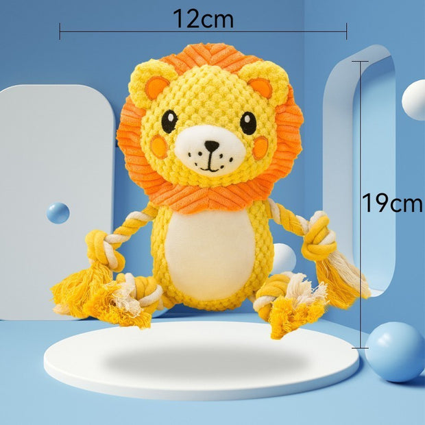 Stuffed Squeaky Dog Toys Plush Toys Assortment Value Bundle Puppy Pet Squeak Toy For Medium Large Dogs
